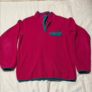 Patagonia Women's Lightweight Synchilla® Snap-T® Pullover
Mythic Pink
SIZE LARGE